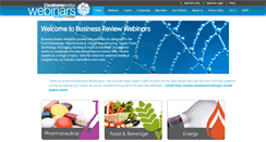 Desktop Screenshot of business-review-webinars.com