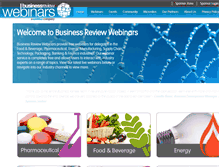 Tablet Screenshot of business-review-webinars.com